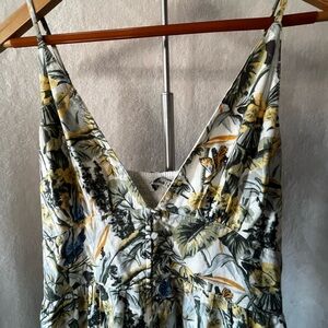 Abercrombie & Fitch White Maxi Dress